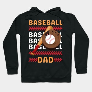 My Favorite Baseball Player Calls Me Dad Gift for Baseball Father daddy Hoodie